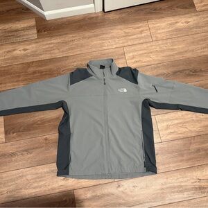 The North Face Gray and Black Jacket